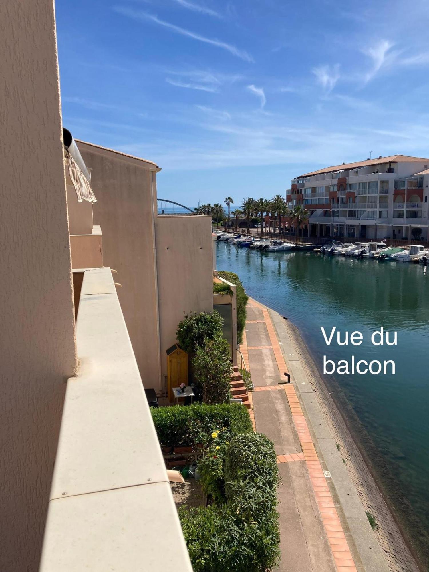 Evasion Setoise - Appartement Avec Balcon Vue Marina, Climatise, Parking - Situe A 200M De La Plage Σετ Εξωτερικό φωτογραφία